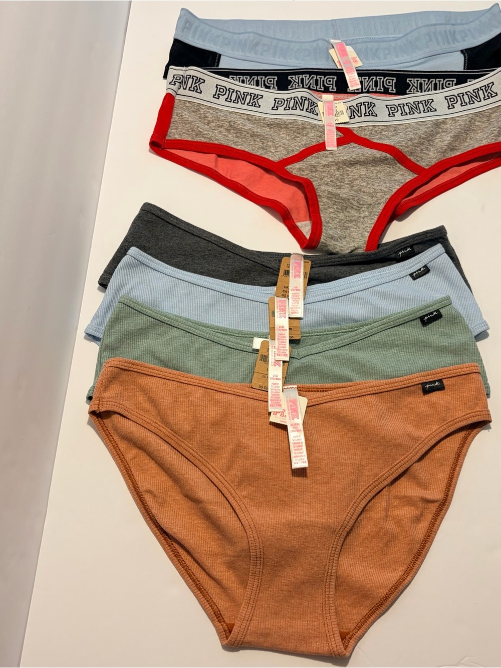 Women Pink by Victoria Secret Bikini & Hipster Panties NWT